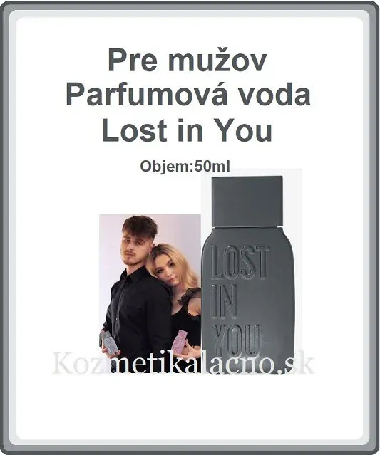 Pre mužov Parfumová voda Lost in You Him