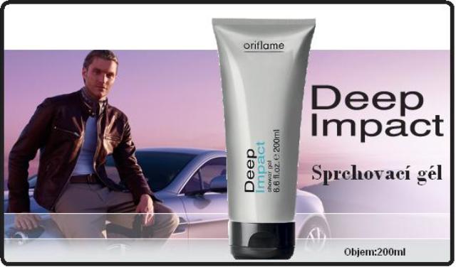 Sprchovací gél Deep Impact.