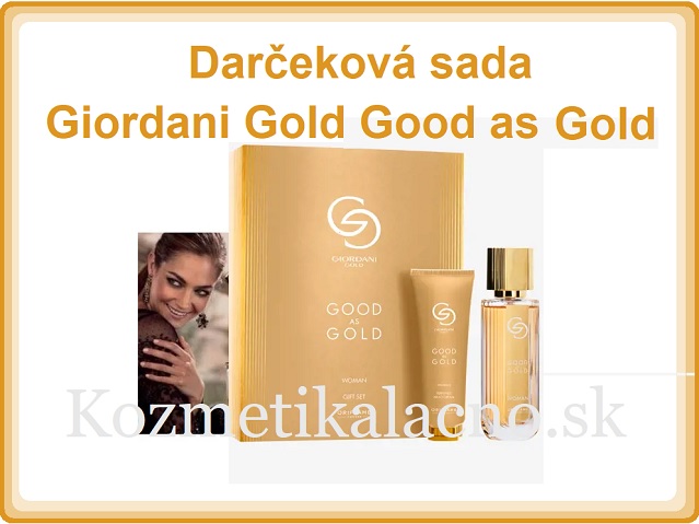 Darčeková sada Giordani Gold Good as Gold