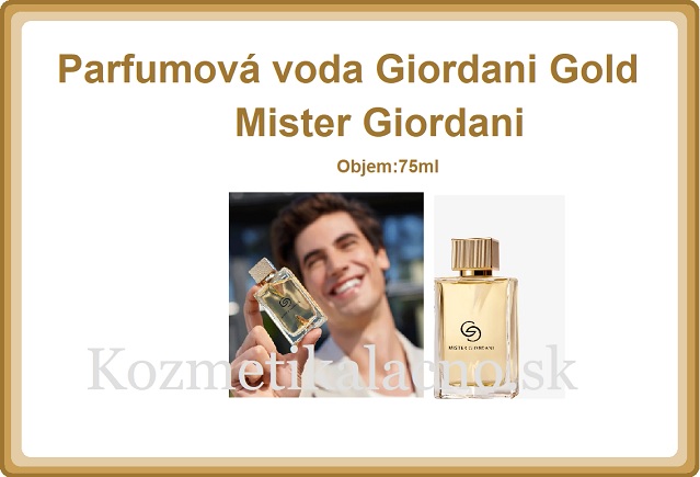 Parfumová voda Giordani Gold Mister Giordani