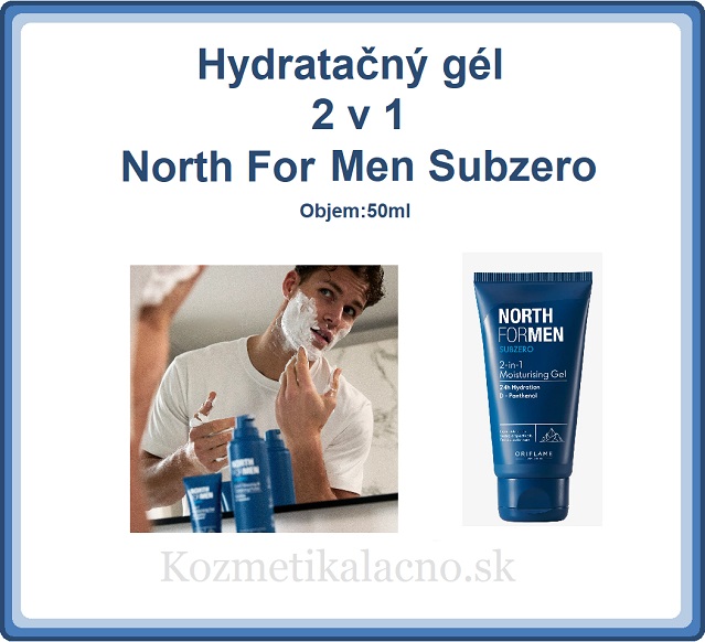 Hydratačný gél 2 v 1 North For Men Subzero
