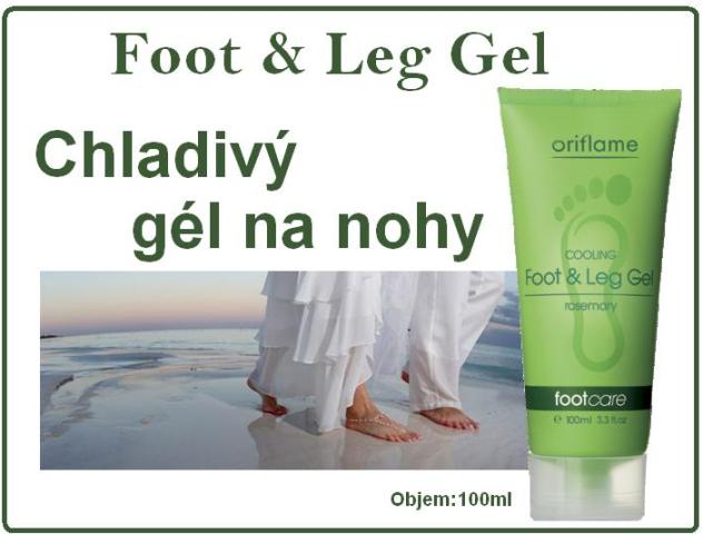 Chladivý gél na nohy-Foot & Leg Gel.
