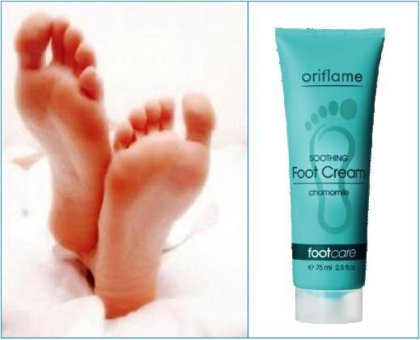 Zmäkčujúci krém na nohy Foot care.