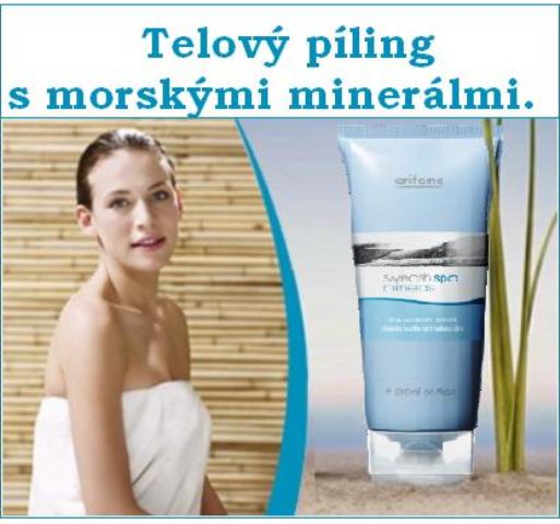 Telový píling s morskými minerálmi.