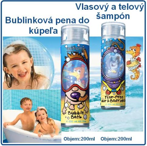 Detské výrobky Oriflame.