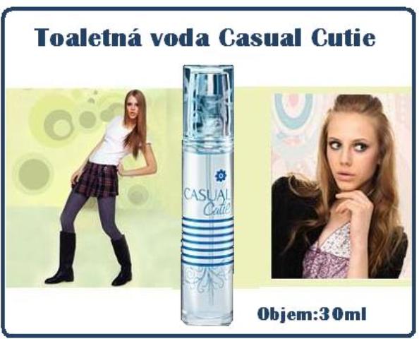 Toaletná voda Casual Cutie.