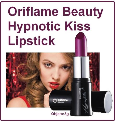 Rúž Oriflame Beauty Hypnotic Kiss Lipstick.