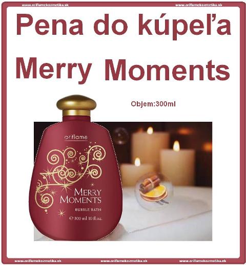 Pena do kúpeľa Merry Moments.
