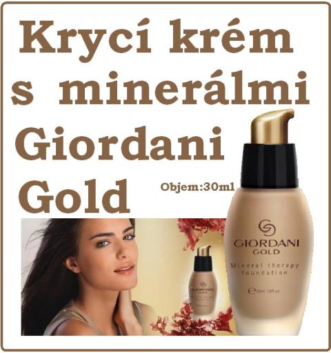 Krycí krém s minerálmi Giordani Gold