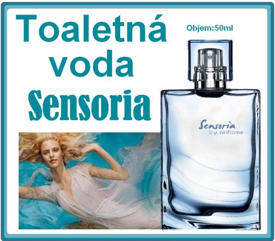 Toaletná voda Sensoria.