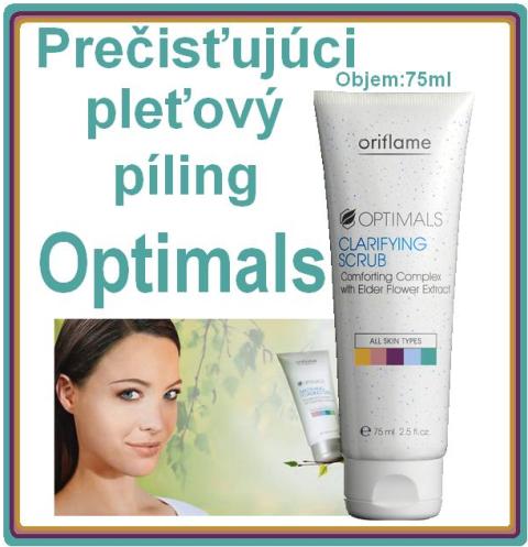 Prečisťujúci pleťový píling Optimals