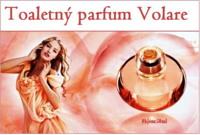 Toaletný parfum Volare.