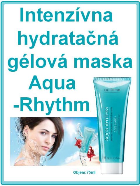 Intenzívna hydratačná gélová maska Aqua-Rhythm