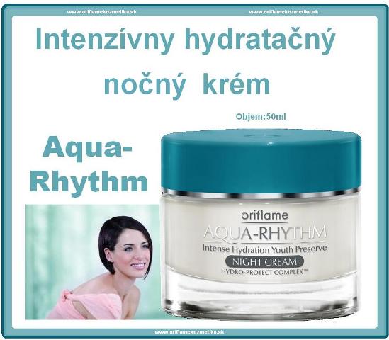 Intenzívny hydratačný nočný krém Aqua-Rhythm