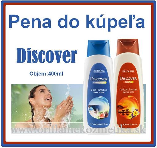 Pena do kúpeľa Discover