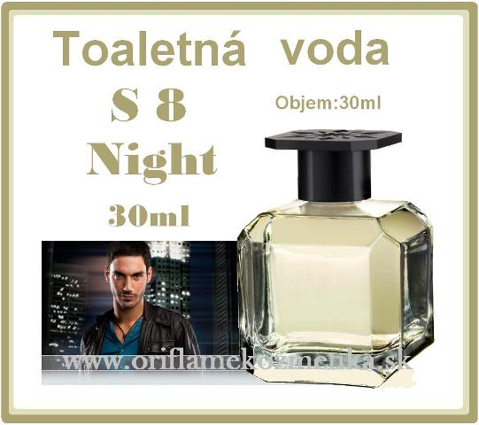 Toaletná voda S8 Night-30ml