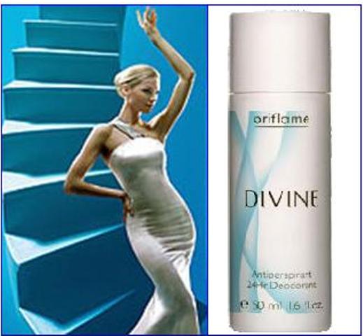 Guľôčkový antiperspiračný dezodorant Divine.