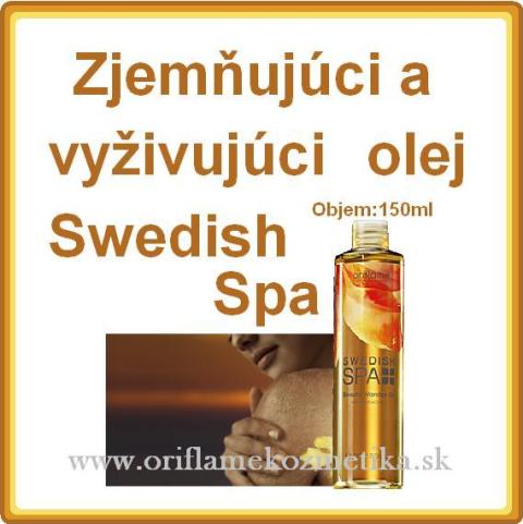 Zjemňujúci a vyživujúci olej Swedish Spa