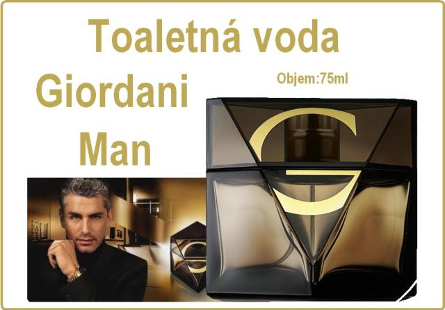 Toaletná voda Giordani Man