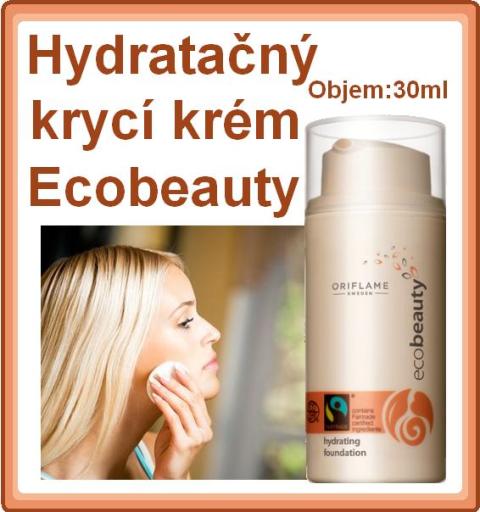 Hydratačný krycí krém Ecobeauty