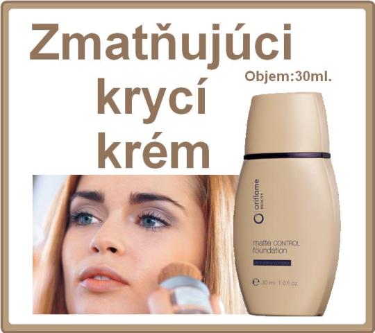 Zmatňujúci krycí krém