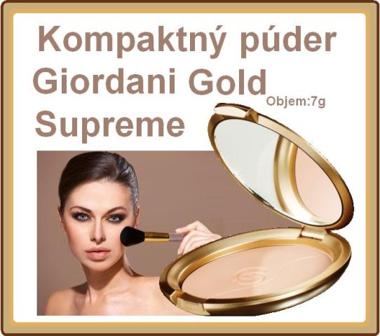 Kompaktný púder Giordani Gold Supreme