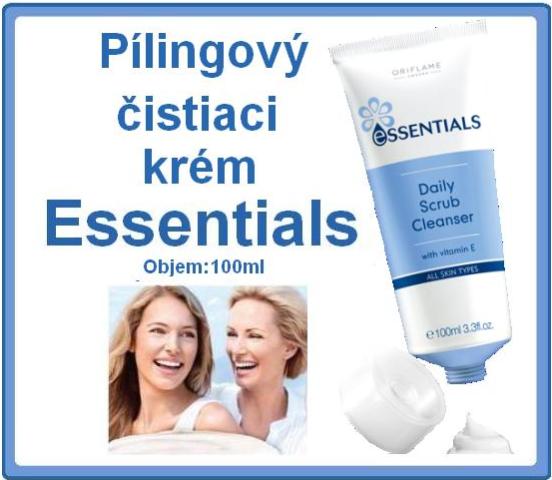 Pílingový čistiaci krém Essentials