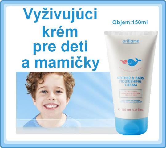 Vyživujúci krém pre deti a mamičky