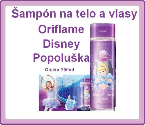 Šampón na telo a vlasy Oriflame Disney - Popoluška