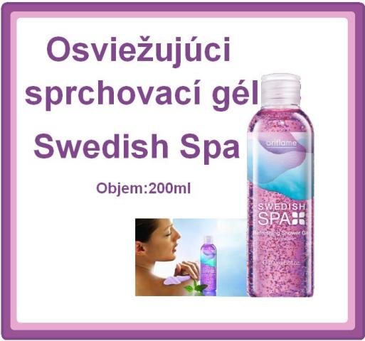 Osviežujúci sprchovací gél Swedish Spa