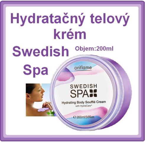 Hydratačný telový krém Swedish Spa