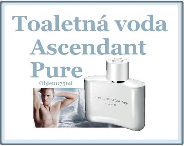 Toaletná voda Ascendant Pure