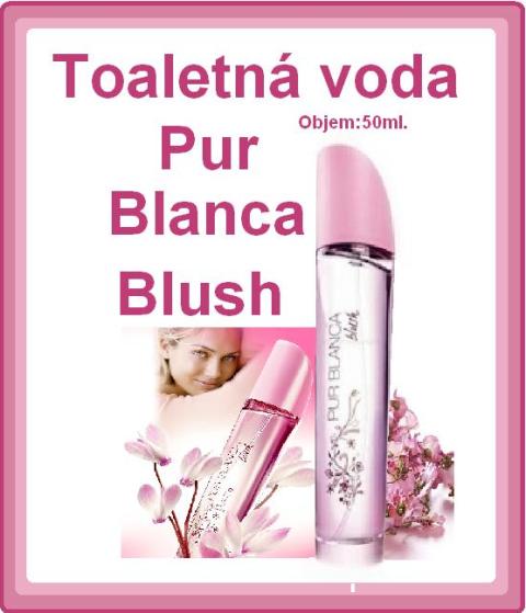 Toaletná voda Pur Blanca Blush