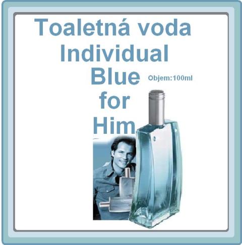Toaletná voda Individual Blue for Him