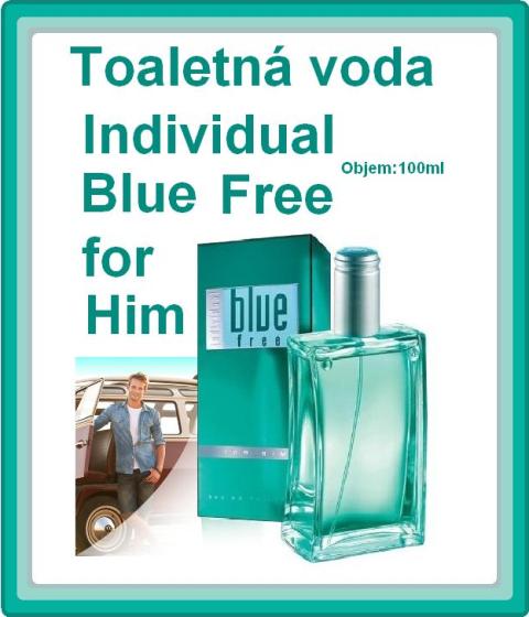 Toaletná voda Individual Blue Free for Him