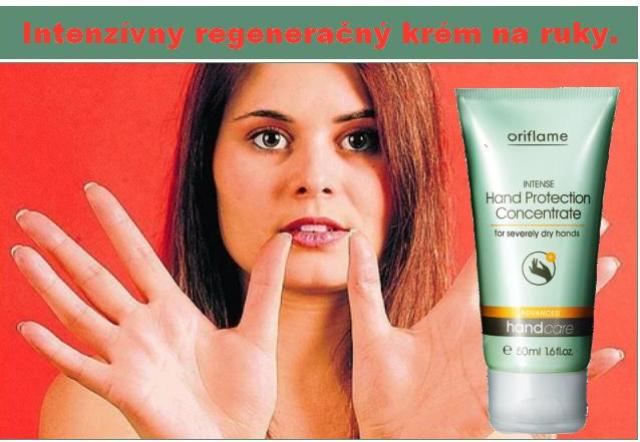 Intenzívny regeneračný krém na ruky.