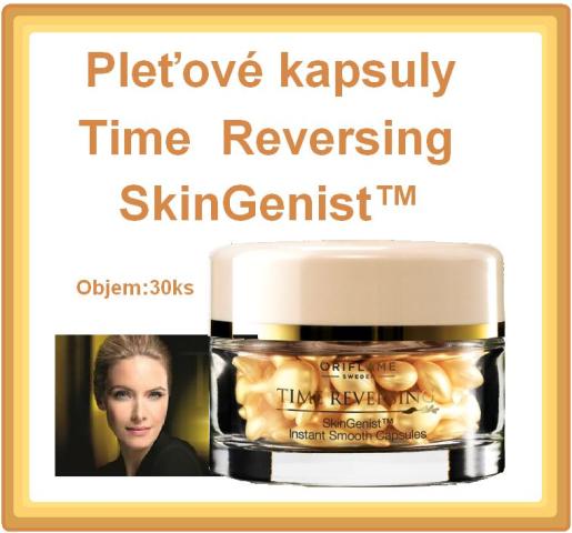 Pleťové kapsuly Time Reversing SkinGenist™