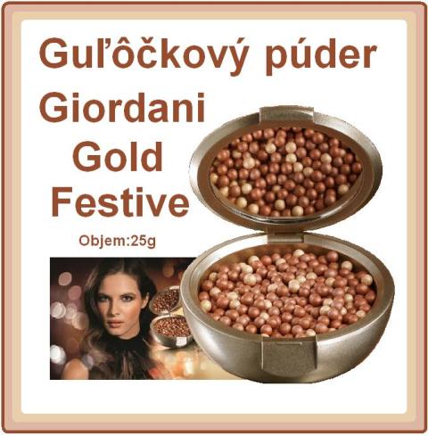 Guľôčkový púder Giordani Gold Festive