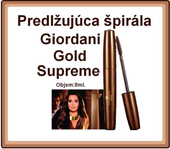 Predlžujúca špirála Giordani Gold Supreme