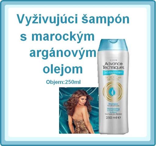 Vyživujúci šampón s marockým argánovým olejom.