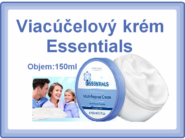 Viacúčelový krém Essentials