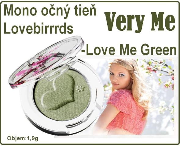 Mono očný tieň Very Me Lovebirrrds .