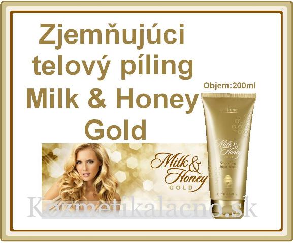 Telový píling Milk & Honey Gold