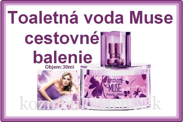 Toaletná voda Muse - cestovné balenie