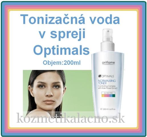 Tonizačná voda v spreji Optimals