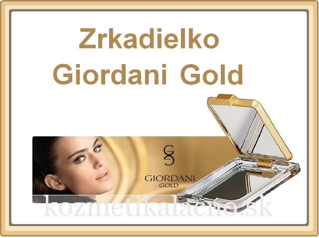 Zrkadielko Giordani Gold