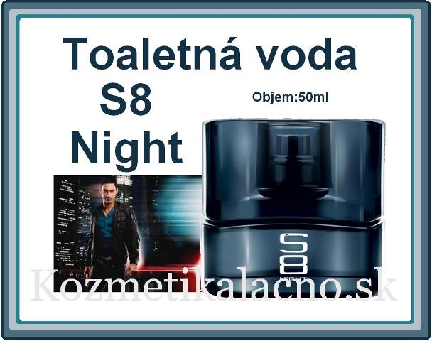 Toaletná voda S8 Night