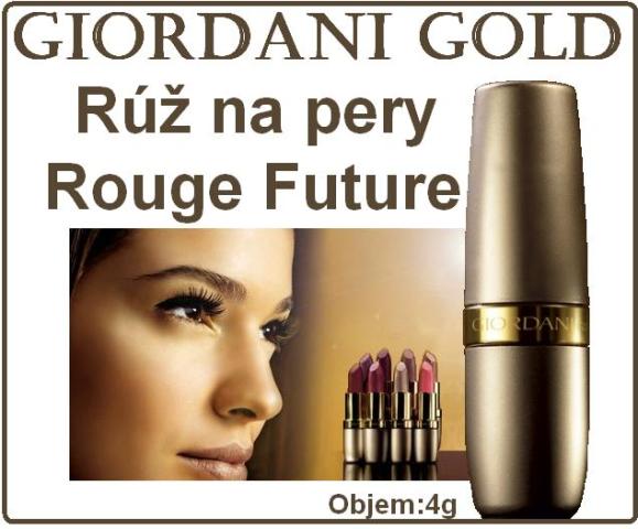 Rúž na pery Giordani Gold-Rouge Future.