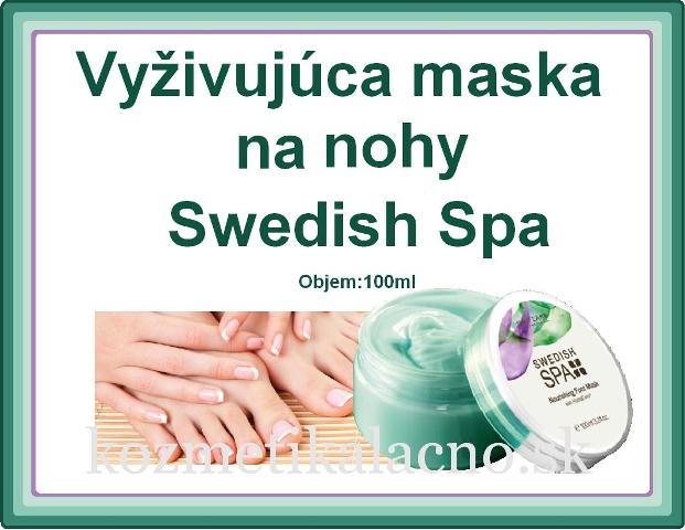 Vyživujúca maska na nohy Swedish Spa