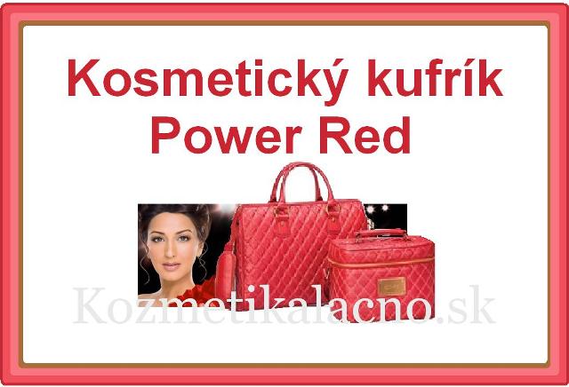 Kozmetický kufrík Power Red